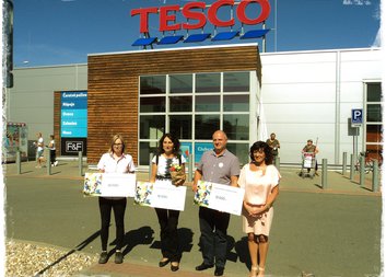 Děkujeme Tescu za dar ve výši 16 000 Kč!