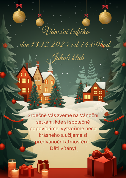 Green and Yellow Festive Christmas Gala Invitation Poster