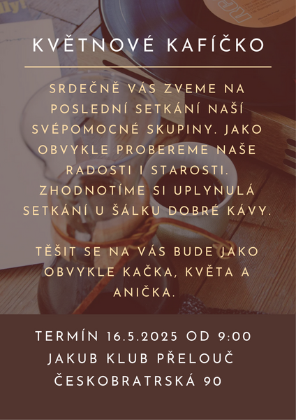 Květnové kafíčko 2025